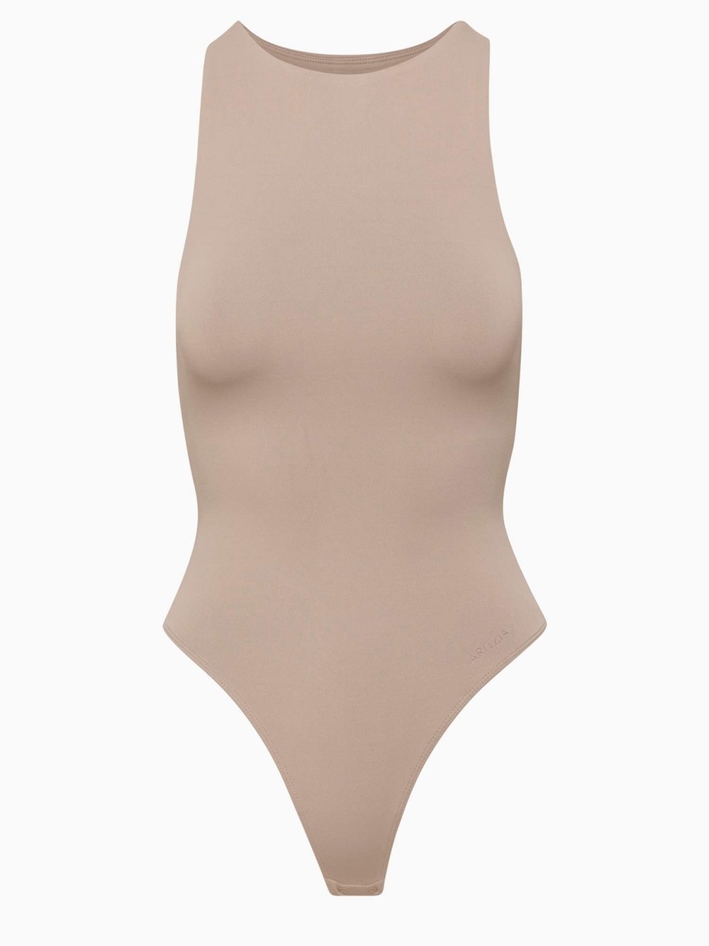 Aritzia Sculpting 90’s Contour High Neck Bodysuit - Nude